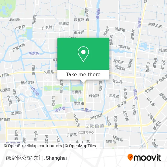 绿庭悦公馆-东门 map