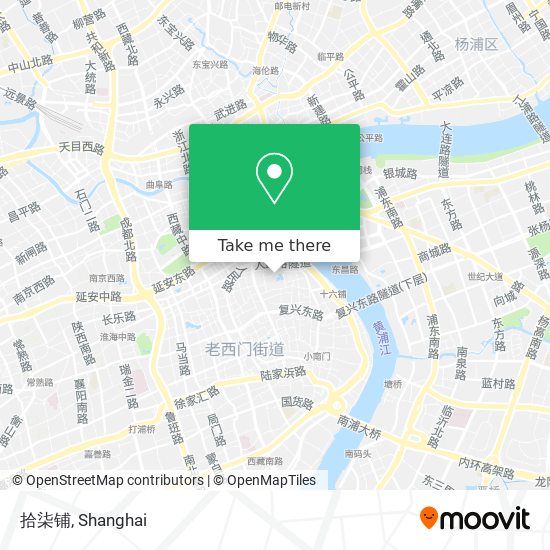 拾柒铺 map