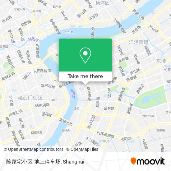 陈家宅小区-地上停车场 map