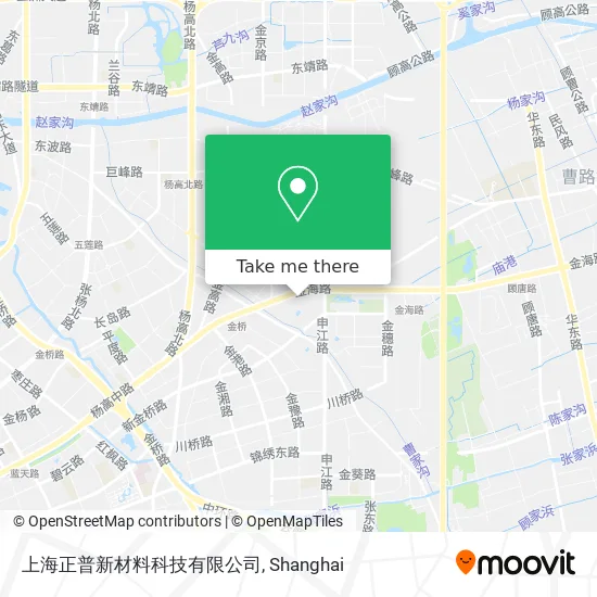 上海正普新材料科技有限公司 map