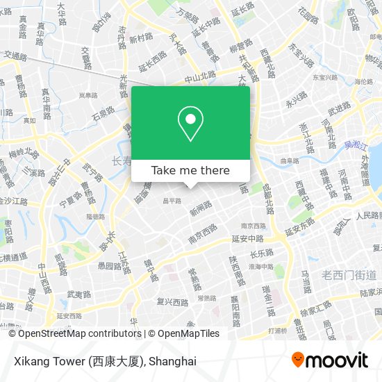 Xikang Tower (西康大厦) map