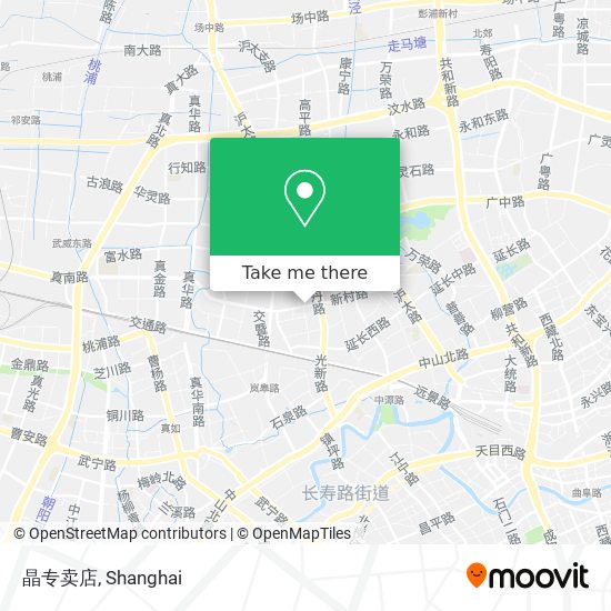 晶专卖店 map