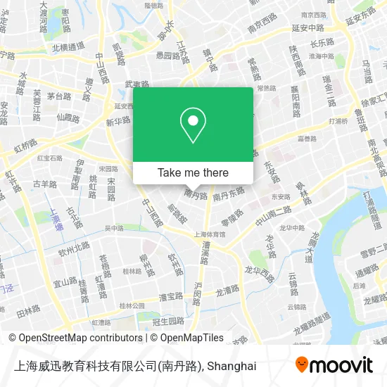 上海威迅教育科技有限公司(南丹路) map