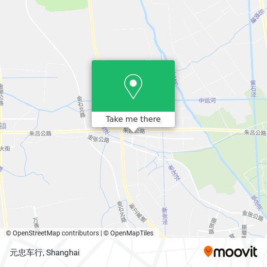 元忠车行 map