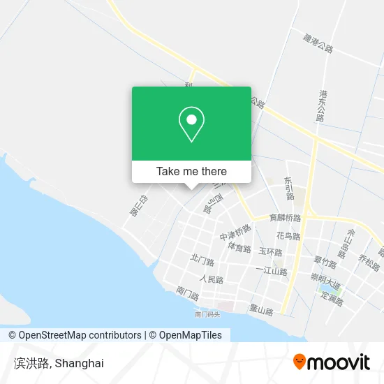 滨洪路 map