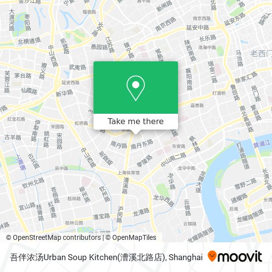 吾伴浓汤Urban Soup Kitchen(漕溪北路店) map