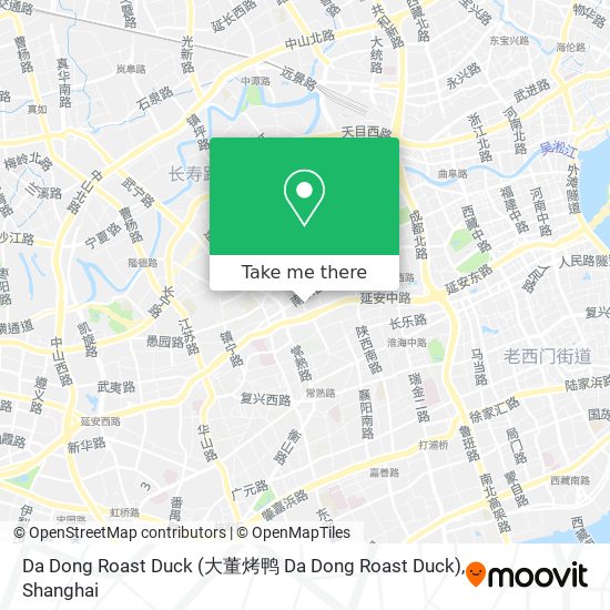 Da Dong Roast Duck map