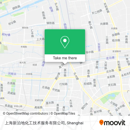 上海新泊地化工技术服务有限公司 map
