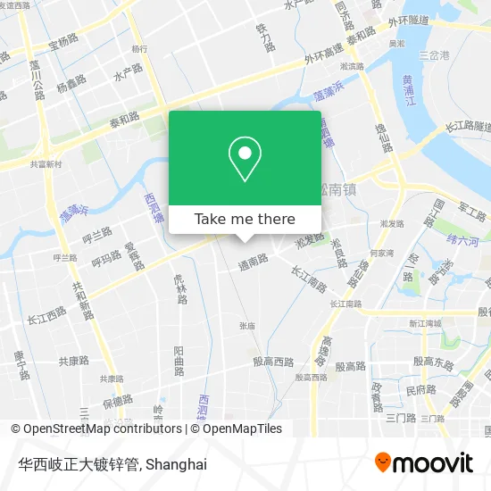 华西岐正大镀锌管 map