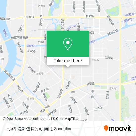 上海郡是新包装公司-南门 map