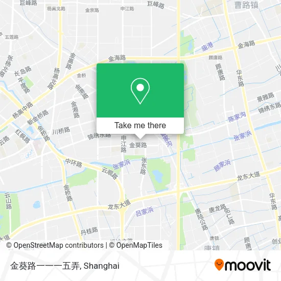 金葵路一一一五弄 map
