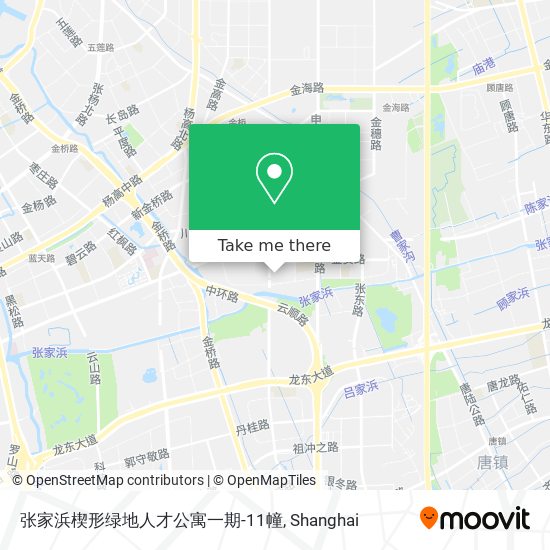 张家浜楔形绿地人才公寓一期-11幢 map