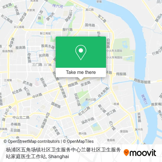 杨浦区五角场镇社区卫生服务中心兰馨社区卫生服务站家庭医生工作站 map