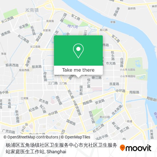 杨浦区五角场镇社区卫生服务中心市光社区卫生服务站家庭医生工作站 map