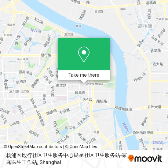 杨浦区殷行社区卫生服务中心民星社区卫生服务站-家庭医生工作站 map