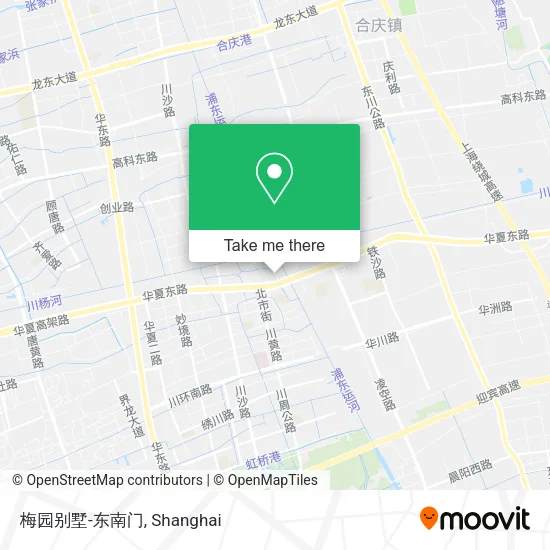 梅园别墅-东南门 map