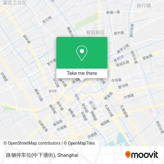 路侧停车位(中下塘街) map