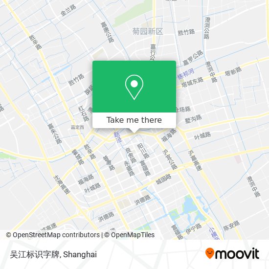 吴江标识字牌 map
