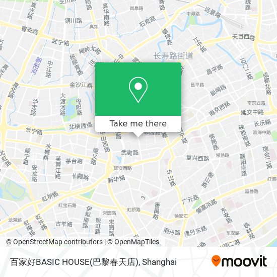 百家好BASIC HOUSE(巴黎春天店) map