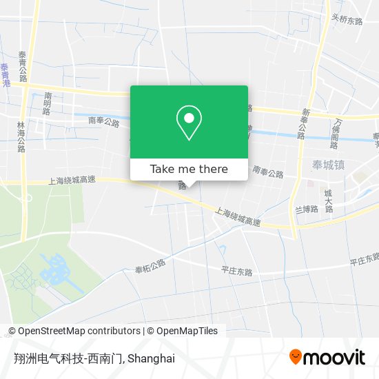 翔洲电气科技-西南门 map