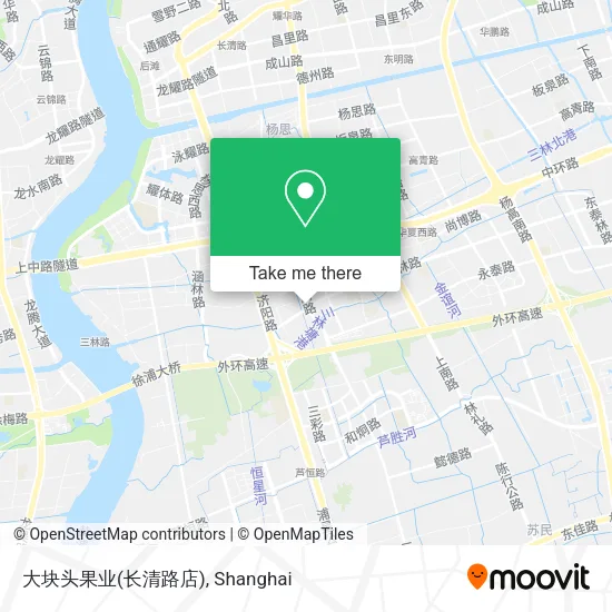 大块头果业(长清路店) map