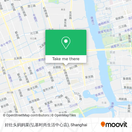 好灶头妈妈菜(弘基时尚生活中心店) map