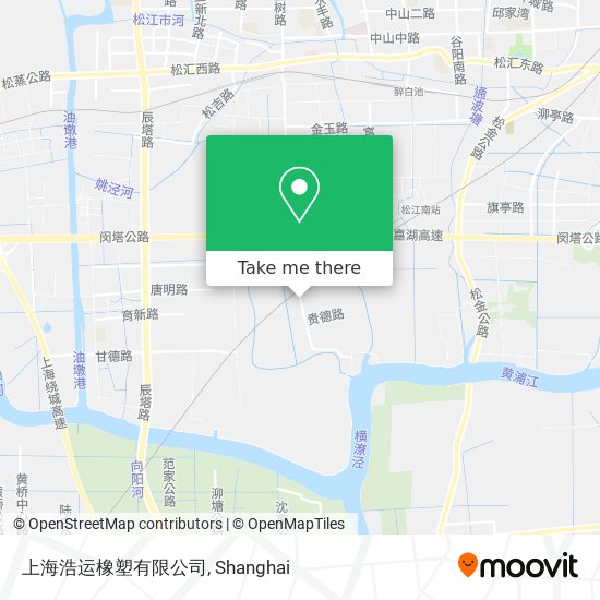 上海浩运橡塑有限公司 map