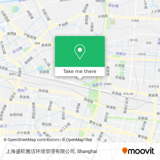 上海盛旺雅洁环境管理有限公司 map
