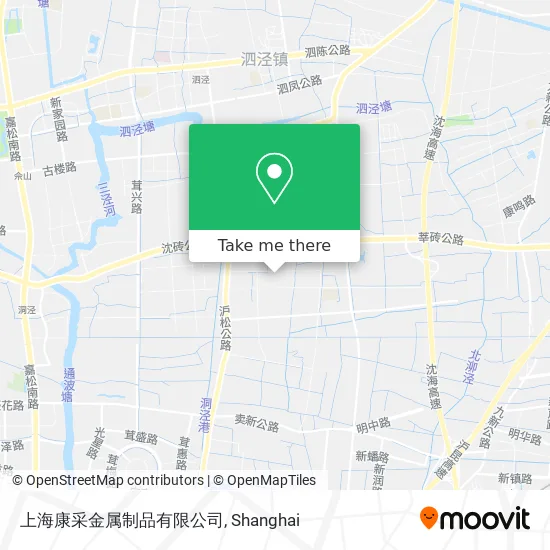 上海康采金属制品有限公司 map