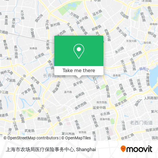上海市农场局医疗保险事务中心 map