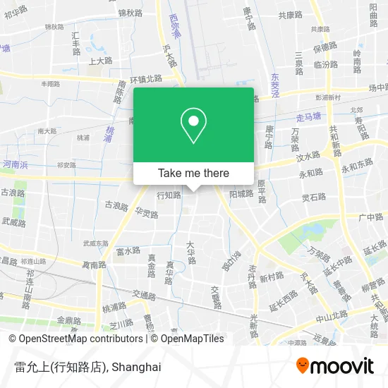 雷允上(行知路店) map