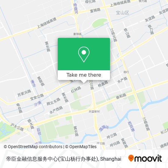 帝臣金融信息服务中心(宝山杨行办事处) map