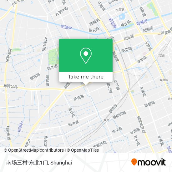 南场三村-东北1门 map