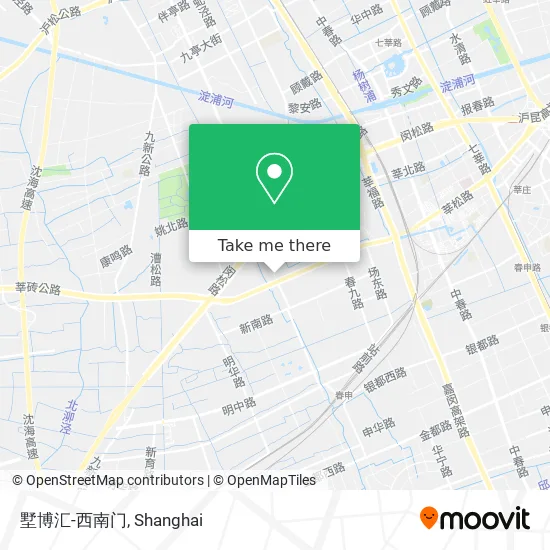 墅博汇-西南门 map