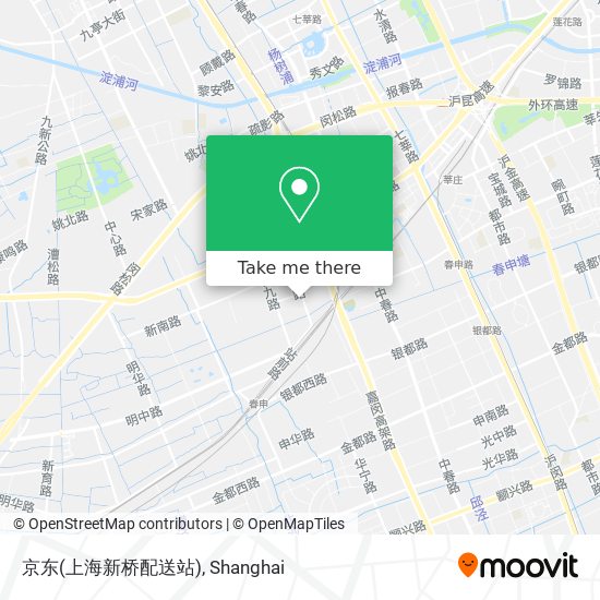 京东(上海新桥配送站) map