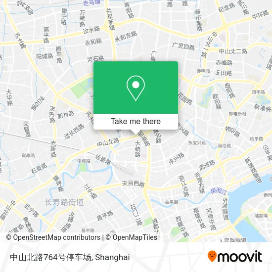 中山北路764号停车场 map