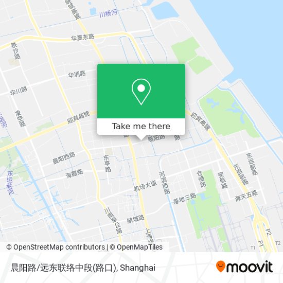 晨阳路/远东联络中段(路口) map