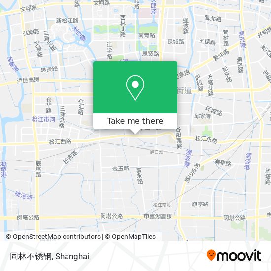 同林不锈钢 map