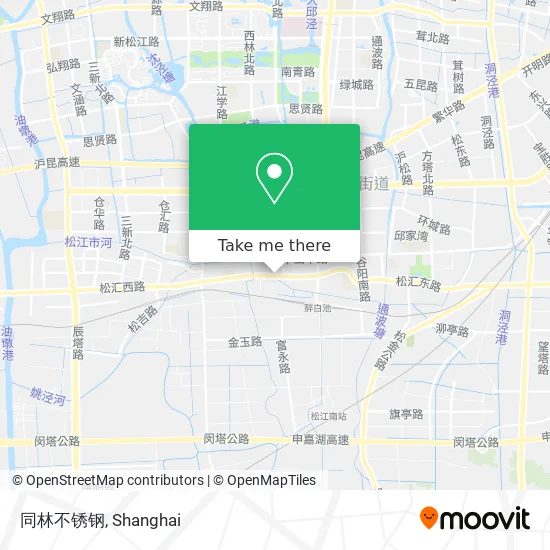 同林不锈钢 map