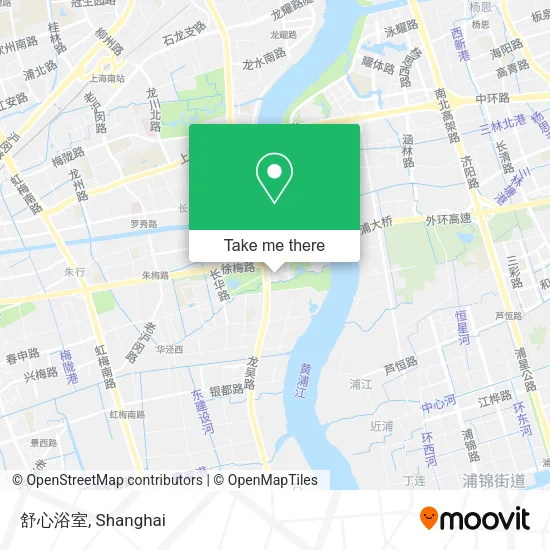 舒心浴室 map