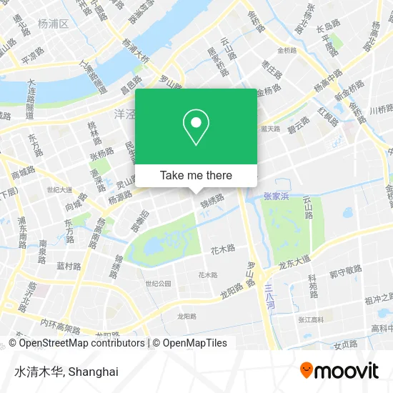 水清木华 map