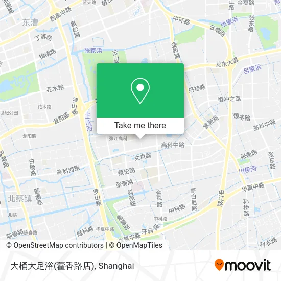 大桶大足浴(藿香路店) map