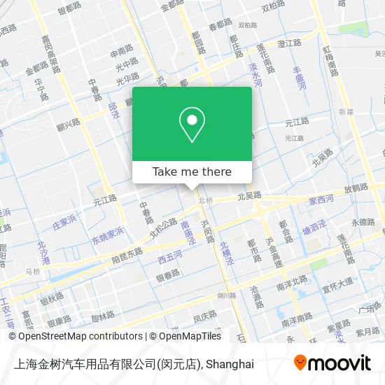 上海金树汽车用品有限公司(闵元店) map