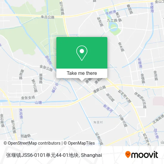 张堰镇JSS6-0101单元44-01地块 map