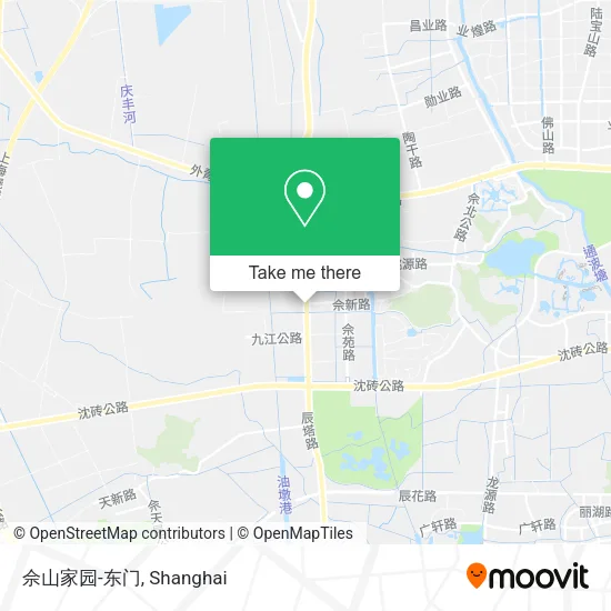 佘山家园-东门 map