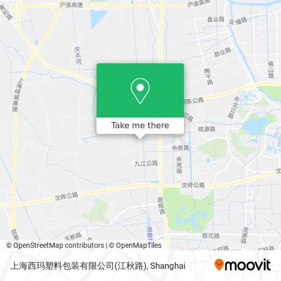 上海西玛塑料包装有限公司(江秋路) map