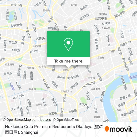 Hokkaido Crab Premium Restaurants Okadaya (蟹の岡田屋) map