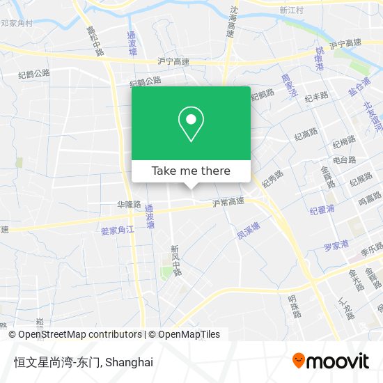 恒文星尚湾-东门 map