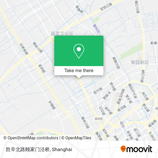 胜辛北路顾家门泾桥 map