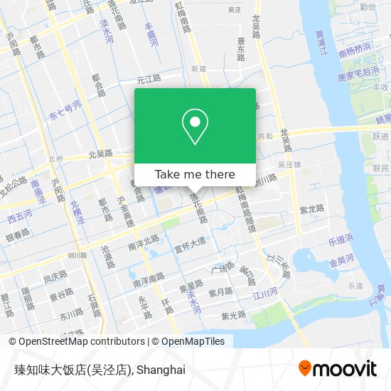 臻知味大饭店(吴泾店) map